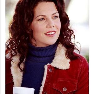 Rare Red Earl Jean sherpa. Jacket is Same style and brand ASO Gilmore Girls